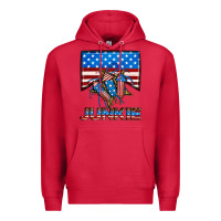 Cardinal American junkie Premium Hoodie - Neo Western