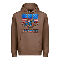Chestnut American junkie Premium Hoodie - Neo Western