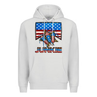 Dove Grey American junkie Premium Hoodie - Neo Western