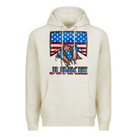 Oatmeal Heather American junkie Premium Hoodie - Neo Western