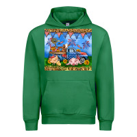 Emerald America farm animals truck 20oz skinny tumbler Urban Hoodie - Neo Western