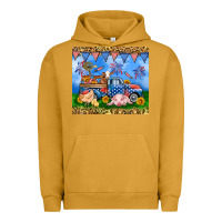 Pigment Peanut Butter America farm animals truck 20oz skinny tumbler Urban Hoodie - Neo Western