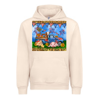Sandshell America farm animals truck 20oz skinny tumbler Urban Hoodie - Neo Western