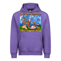 Tulip America farm animals truck 20oz skinny tumbler Urban Hoodie - Neo Western