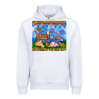 White America farm animals truck 20oz skinny tumbler Urban Hoodie - Neo Western