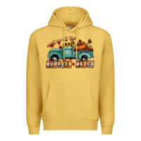 Antique Gold meet me af the pumpkin patch Premium Hoodie - CowhideDigitalArt
