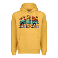 Mustard meet me af the pumpkin patch Premium Hoodie - CowhideDigitalArt