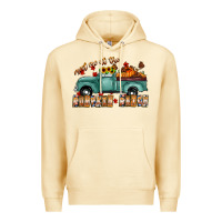 Pina Colada meet me af the pumpkin patch Premium Hoodie - CowhideDigitalArt