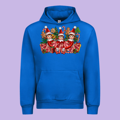 Christmas Girl Elfs Urban Hoodie Designed By Fadigitalartstudio