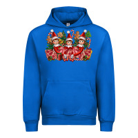 Cobalt Christmas girl elfs Urban Hoodie - FaDigitalArtStudio