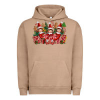 Pigment Burro Christmas girl elfs Urban Hoodie - FaDigitalArtStudio