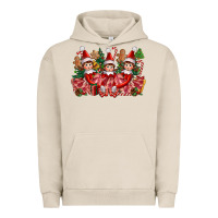 Pigment French Oak Christmas girl elfs Urban Hoodie - FaDigitalArtStudio