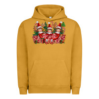 Pigment Peanut Butter Christmas girl elfs Urban Hoodie - FaDigitalArtStudio
