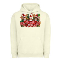 Pigment Pistachio Christmas girl elfs Urban Hoodie - FaDigitalArtStudio