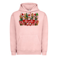 Pigment Salmon Christmas girl elfs Urban Hoodie - FaDigitalArtStudio