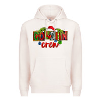 Pale Pink cousin crew christmas Premium Hoodie - FaDigitalArtStudio