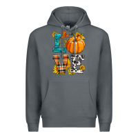Rock love pumpkin Premium Hoodie - HRA Design Shop