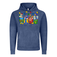 Vintage Denim autism coffee cup Vintage Hoodie - AdoDesignShop