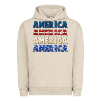 Pigment French Oak America 4th of July Urban Hoodie - CowGirlArtShop