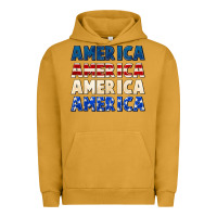 Pigment Peanut Butter America 4th of July Urban Hoodie - CowGirlArtShop