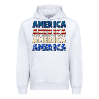 White America 4th of July Urban Hoodie - CowGirlArtShop