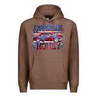 Chestnut American honey 4th of july Premium Hoodie - CowGirlArtShop