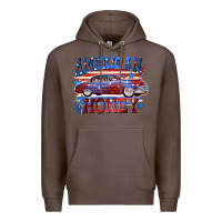 Coffee American honey 4th of july Premium Hoodie - CowGirlArtShop