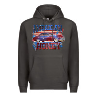 Smoke American honey 4th of july Premium Hoodie - CowGirlArtShop