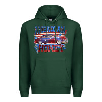 Sports Green American honey 4th of july Premium Hoodie - CowGirlArtShop