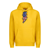 Lemon American lightning bold 4th of july Premium Hoodie - CowGirlArtShop