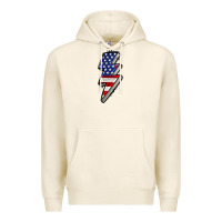 Tofu American lightning bold 4th of july Premium Hoodie - CowGirlArtShop
