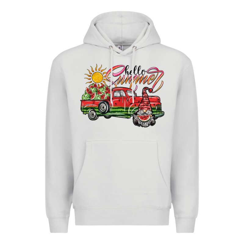 Hello Summer Premium Hoodie by SublimationCraftShop | Teevron