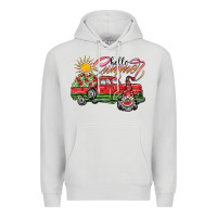 Dove Grey hello summer Premium Hoodie - SublimationCraftShop