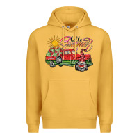 Mustard hello summer Premium Hoodie - SublimationCraftShop