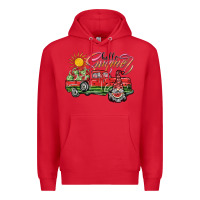 Red hello summer Premium Hoodie - SublimationCraftShop