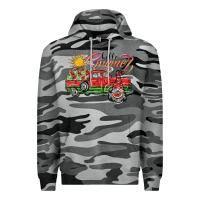 Slate Camo hello summer Premium Hoodie - SublimationCraftShop