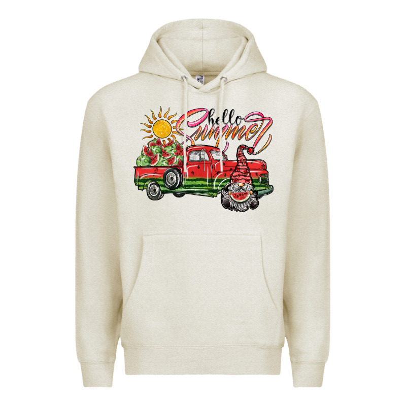 Hello Summer Premium Hoodie by SublimationCraftShop | Teevron