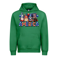 Emerald America gnomes 4th of July Urban Hoodie - CowGirlArtShop