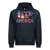 Navy America gnomes 4th of July Urban Hoodie - CowGirlArtShop