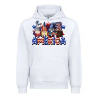 White America gnomes 4th of July Urban Hoodie - CowGirlArtShop