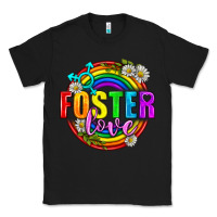 Black Foster Love Pride Lgbtq Classic Tee - BundleAndBundleShop
