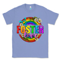 Colony Blue Foster Love Pride Lgbtq Classic Tee - BundleAndBundleShop