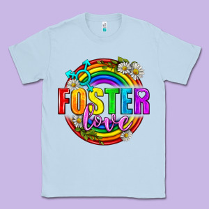 Foster Love Pride Lgbtq Classic Tee Designed By Bundleandbundleshop