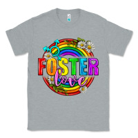 Heather Grey Foster Love Pride Lgbtq Classic Tee - BundleAndBundleShop