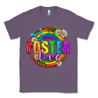 Lavender Foster Love Pride Lgbtq Classic Tee - BundleAndBundleShop