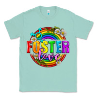 Seafoam Foster Love Pride Lgbtq Classic Tee - BundleAndBundleShop