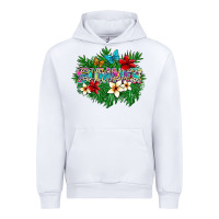 White summer Urban Hoodie - SublimationCraftShop