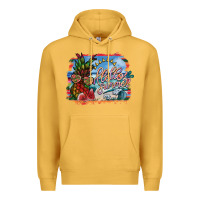 Mustard hello summer Premium Hoodie - SublimationCraftShop