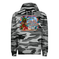 Slate Camo hello summer Premium Hoodie - SublimationCraftShop