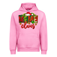 Fuchsia Pink Christmas meme claus Urban Hoodie - FaDigitalArtStudio